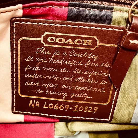Authentic Coach Leather Bag - Picture 3 of 13